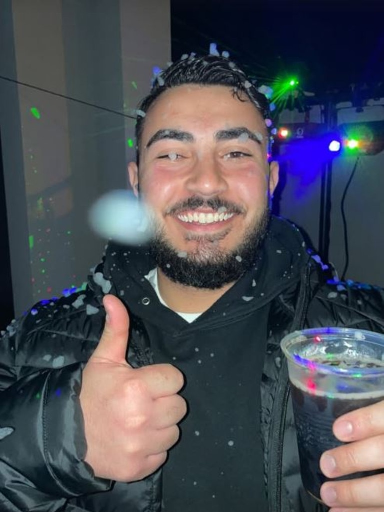 John Versace, 23, was shot dead in the driveway of his family home in Condell Park. Picture: Instagram