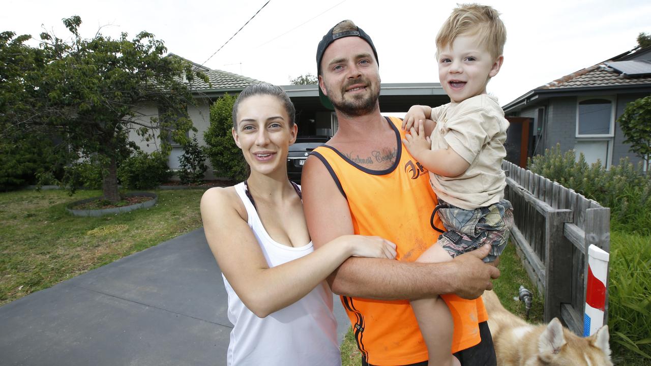 Elyse and Jayden Cockfield and son Sonny have recently relocated to an affordable coastal town after lockdown, as Crib Point was named as one of <a href="https://www.heraldsun.com.au/news/victorias-cheapest-beachside-suburbs-and-towns/news-story/548b7760973c47be4dc96355f1a51662">Melbourne's cheapest beachside suburbs</a>