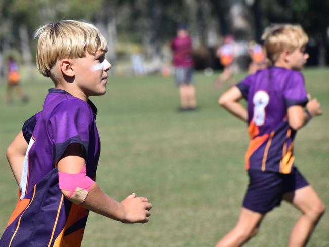 Queensland Representative School Sport state 10-12 years touch championships, Sunshine Coast versus Peninsula at Cyril Connell Fields, Rockhampton, on June 7, 2024.