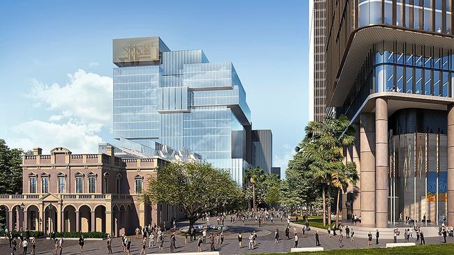 How 3 Parramatta Square will look when it is completed in March 2020.