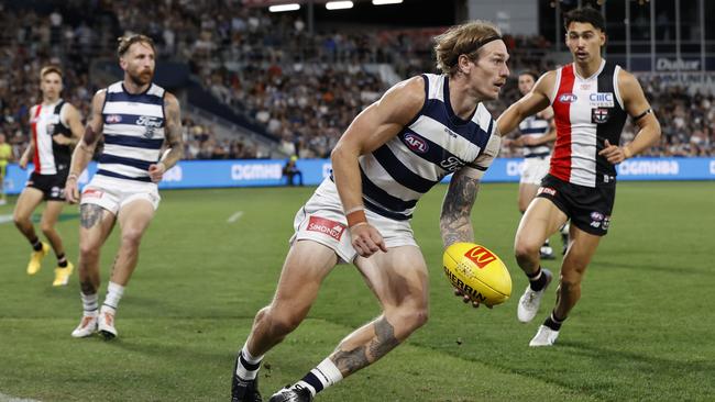 Tom Stewart in action. Picture: Darrian Traynor/Getty Images