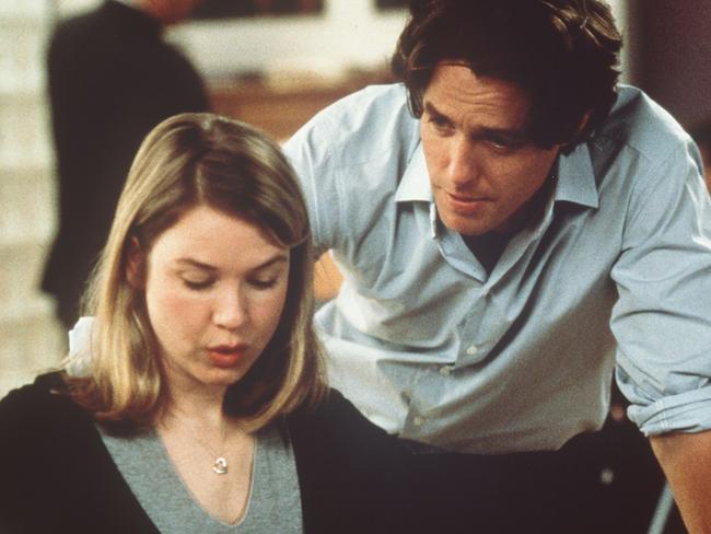 Bridget Jones Diary, Renee Zellweger,Hugh Grant and Colin Firth.. Picture: SUPPLIED