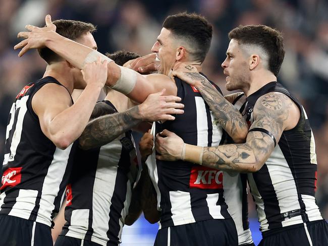 He started on Patrick Cripps and had an immediate impact. Picture: Michael Willson/AFL Photos