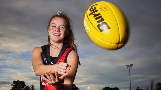 West’s Keeley Kustermann is a rising star to watch. Picture: Matt Loxton