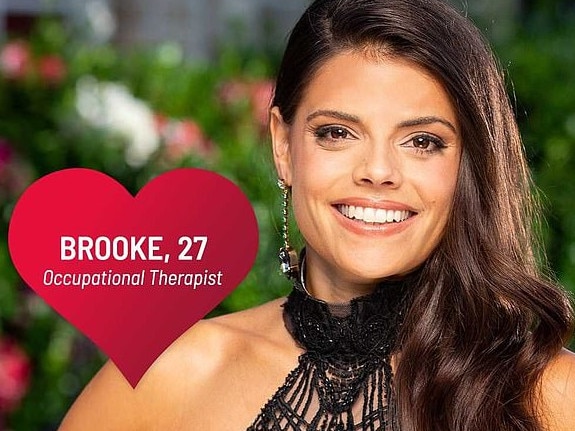 Bachelor contestant Brooke. Picture: Channel 10