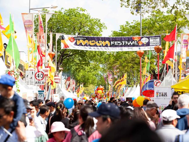 All the colour of the Cabramatta Moon Festival in 2018. Picture: Jordan Shields