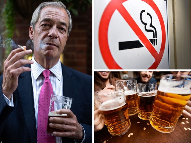 UK government plans to ban smoking at pubs