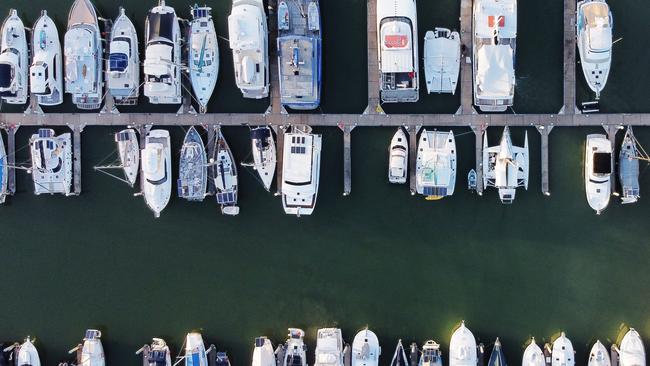 Qld authorities are desperately working to ensure nobody else on a superyacht that docked in Cairns is infected with coronavirus, after one passenger tested positive. FILE IMAGE: BRENDAN RADKE