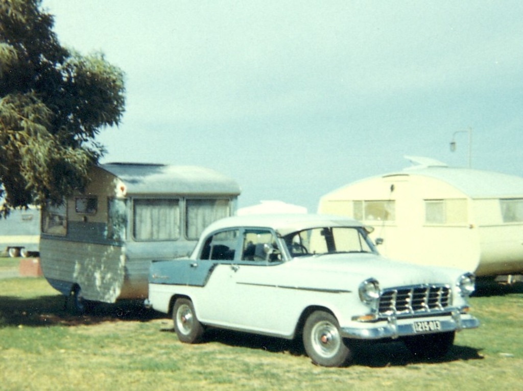 Our honeymoon. Fort Glanville Caravan Park. Picture: Wendy Beaton, Craigmore.