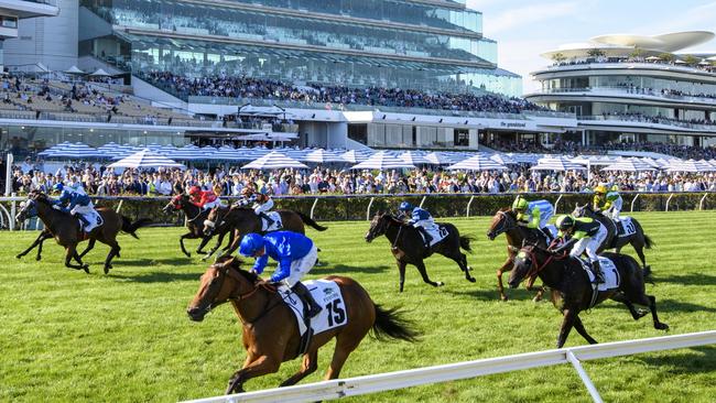 Extreme heat is forecast for Newmarket Handicap Day. Picture: Vince Caligiuri/Getty Images