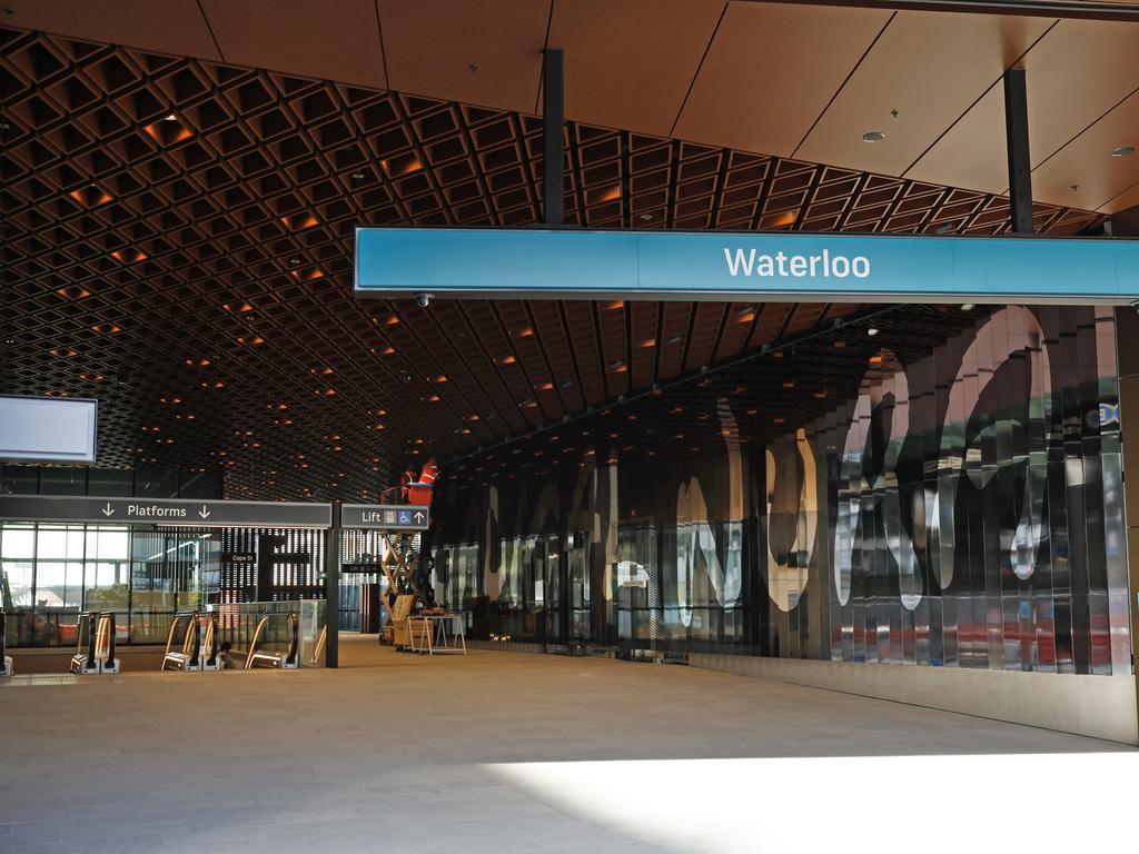 Waterloo Metro Station. Picture: Richard Dobson