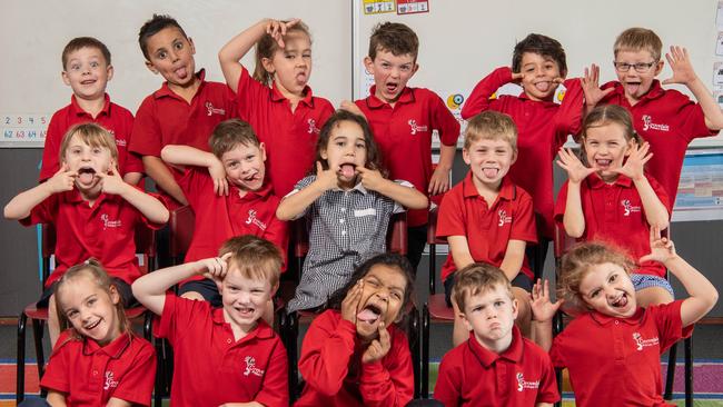 Grovedale Primary School preps Prep C Back row left to right - Hayden Childe , Jarwhn Lynch, Ava Smith, Hugo Harris, Jonathan Owusu, Arlo Scheitner Middle row left to right Ã Kyla Rayner, Oliver Kayler-Thomson, Nami Chalmers, Logan Bamford, Hannah Walters Front row left to right - Tarlei-Rey Schobel, Noah Charteris, Urwah Akhtar, Flynn Seery, Courtney Berry