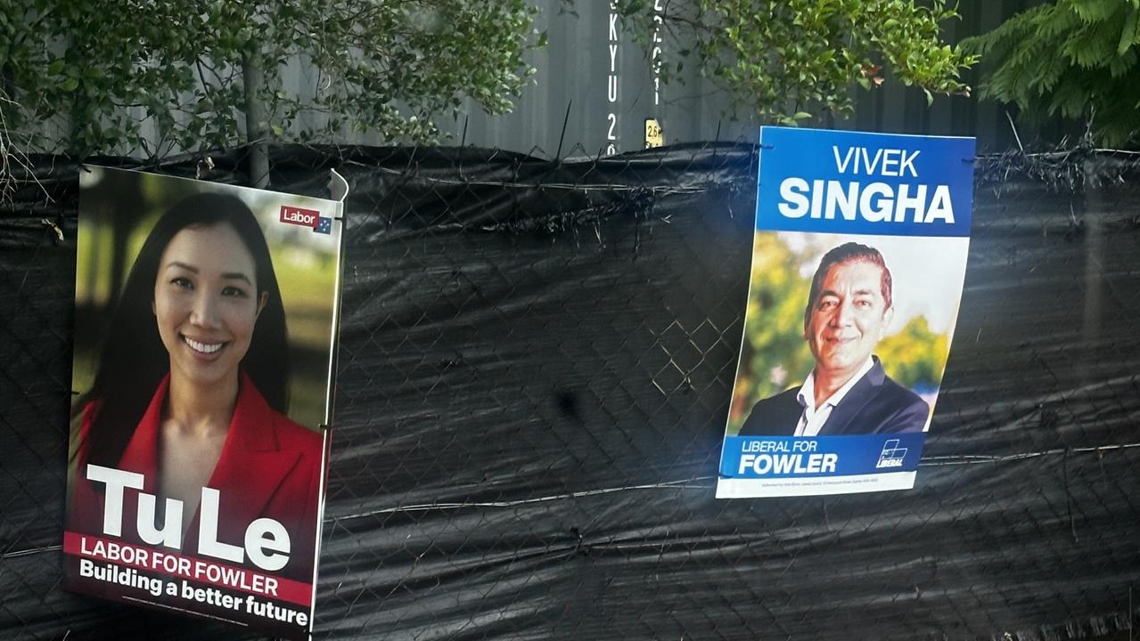 The Liberal candidate in the seat of Fowler, Vivek Singha, has come under fire over social media posts. Picture: Jessica Wang / NewsWire