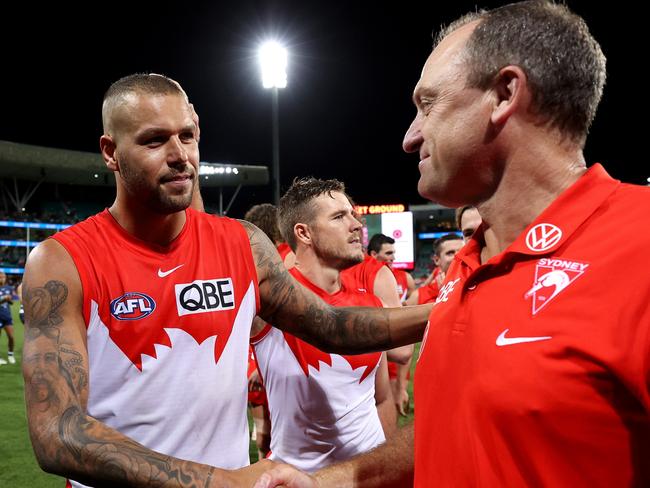 Swans ‘had had enough’ of Buddy Franklin