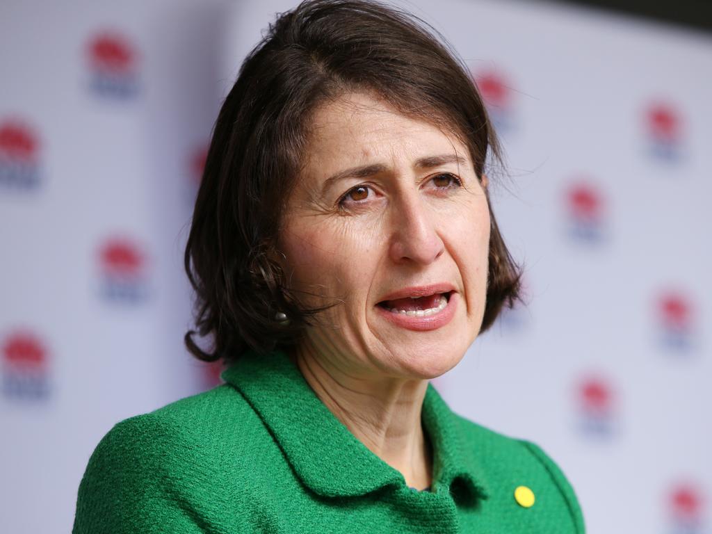 NSW Premier Gladys Berejiklian. Picture: Lisa Maree Williams/Getty Images.