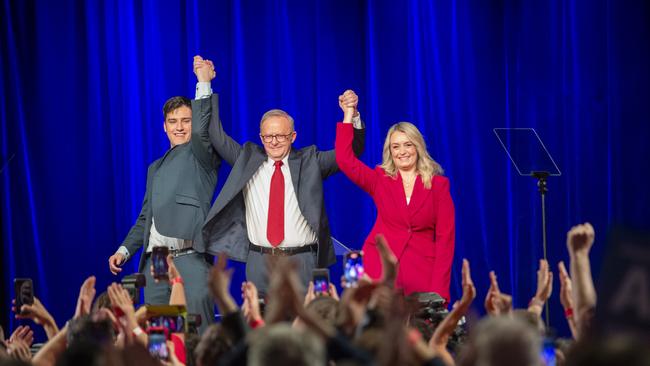 Prime Minister Anthony Albanese led Labor to a landslide victory at the federal election. Picture: NewsWire / Jeremy Piper
