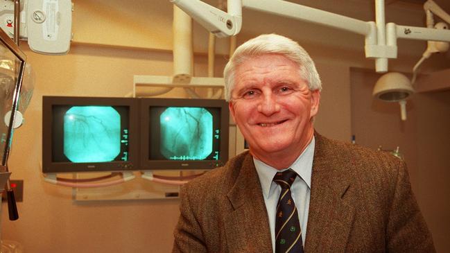 pics rob/middenway 26 jun 1997 - Mike Horan in Cardiac Catheter laboratory at Greenslopes Private Hospital. headshot