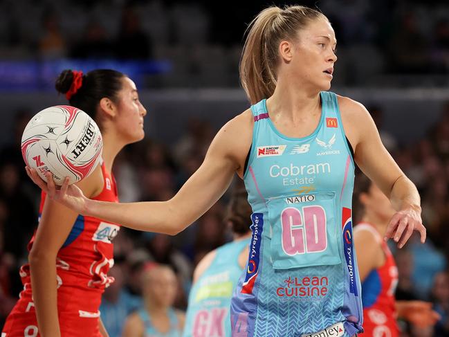 Brown is still chasing her Diamonds’ dream, but the Mavericks remains the focus. Picture: Kelly Defina/Getty Images