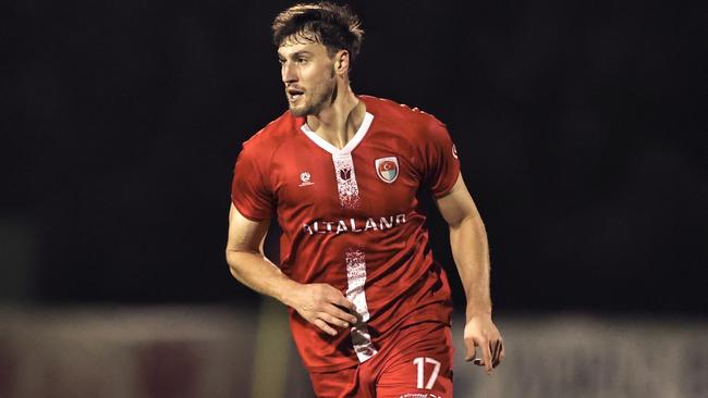 Tomas Maricic in action for Hume City. Picture: Hume City Facebook