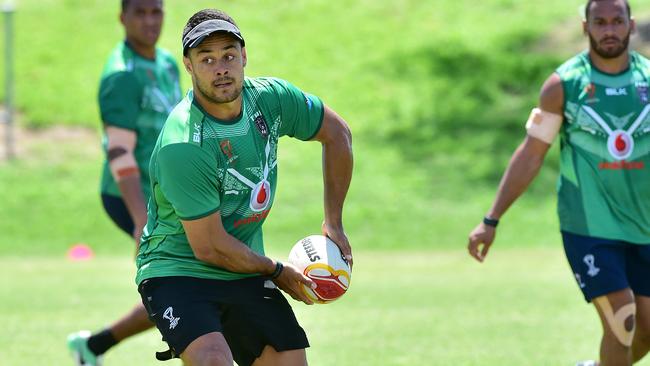 Jarryd Hayne is playing for Fiji in the World Cup. Picture: Shae Beplate