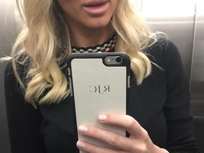 Roxy Jacenko posted yet another elevator selfie on Thursday night. Picture: Instagram