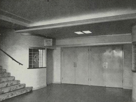 The interior of the Collaroy cinema in 1938. Photo 