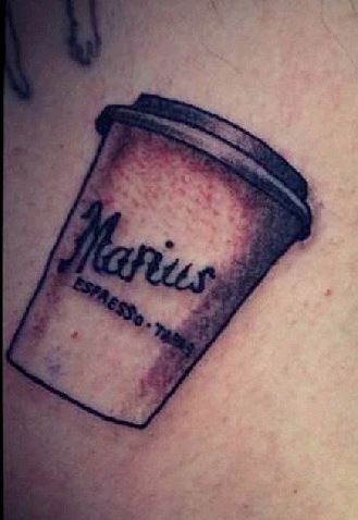 Tattooist s apprentice immortalises love of coffee in ink Daily