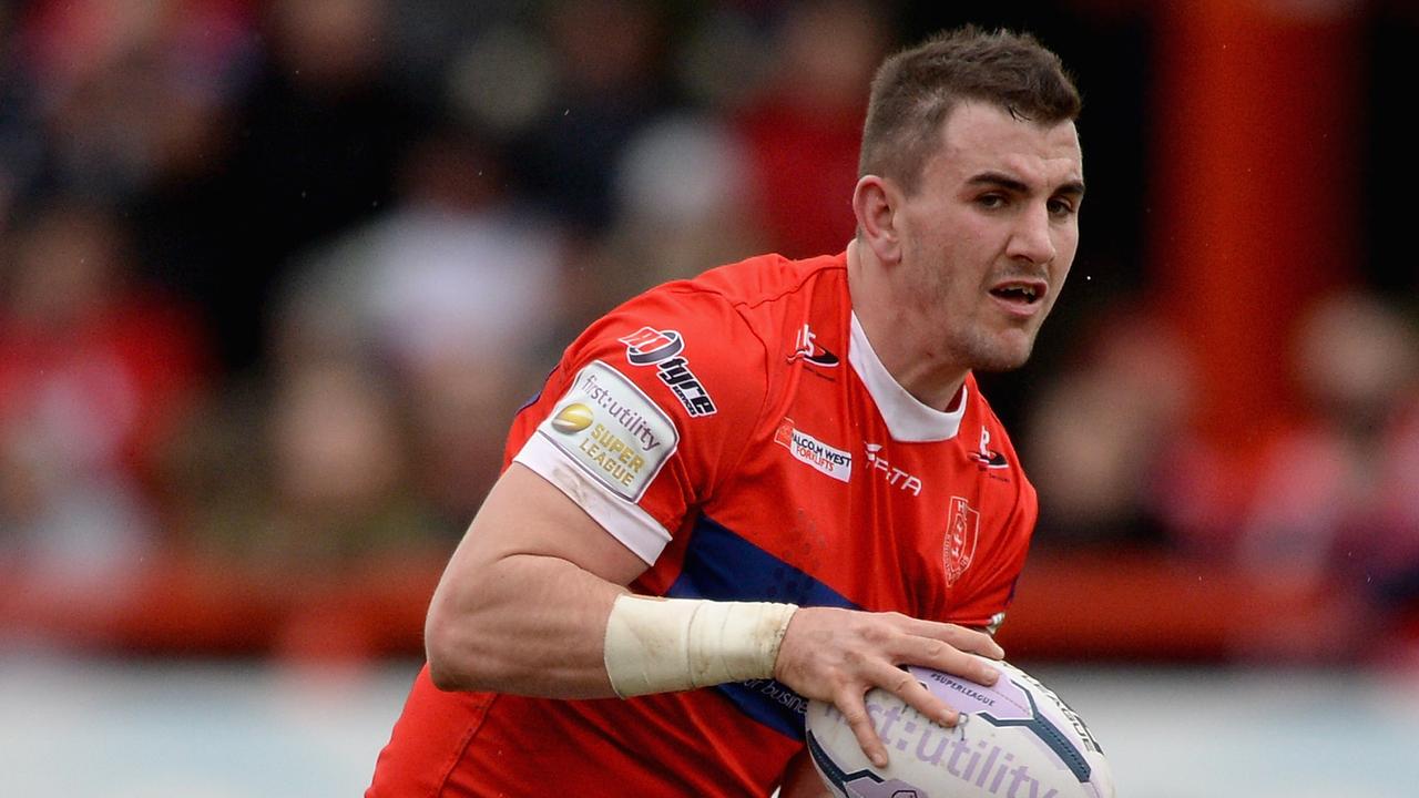 Adam Walker in action for Hull Kingston Rovers. Photo by Gareth Copley/Getty Images