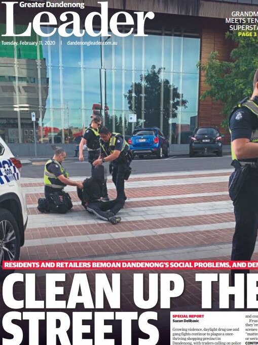 Greater Dandenong Leader has for months campaigned to clean up the precinct. Picture: Leader