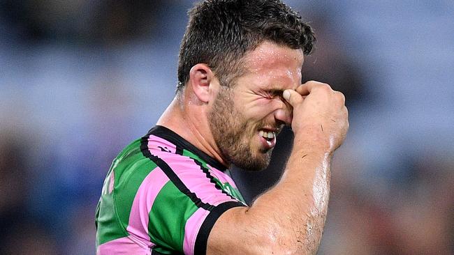 The Rabbitohs must be Brisbane to remain contenders. Photo: AAP Image/Dan Himbrechts