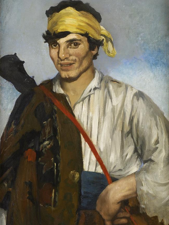 The Bohemian by Edouard Manet. Picture: Dept of Culture and Tourism Abu Dhabi