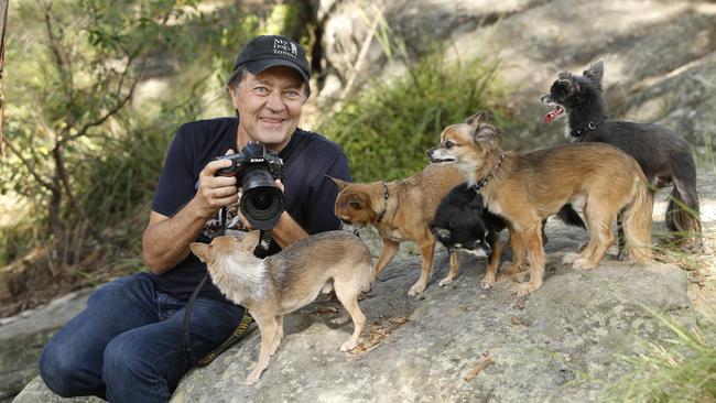 Photograher Pierre Mardaga is looking for dogs to star in his next book. Picture: David Swift