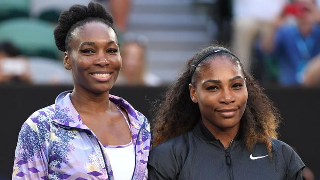 Sisters Venus (L) and Serena have competed against each other on the tennis court several times. (Pic: AFP/William West)