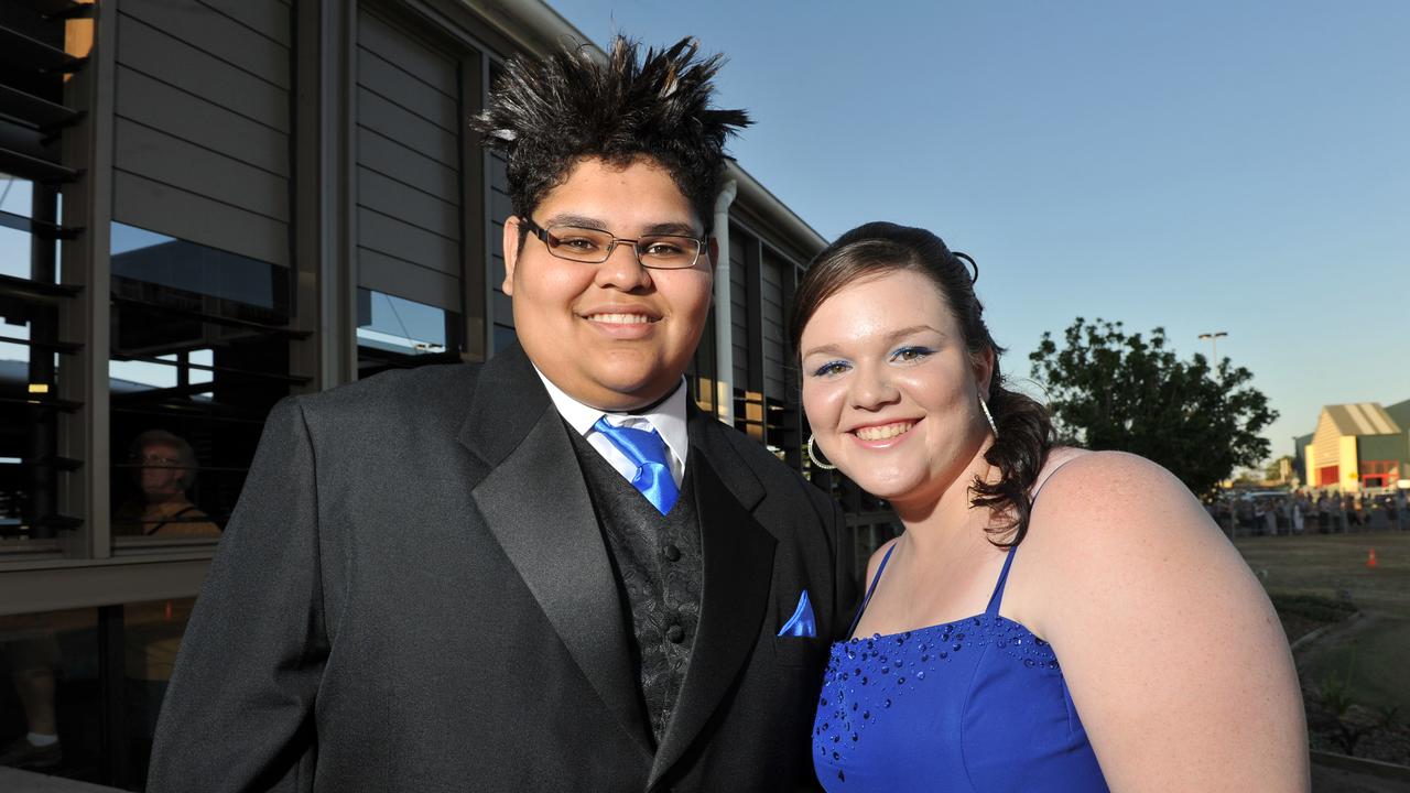 Nick Sailor and Kira Campbell-Buck at the Bundaberg High School Prom. Photo: Scottie Simmonds/NewsMail