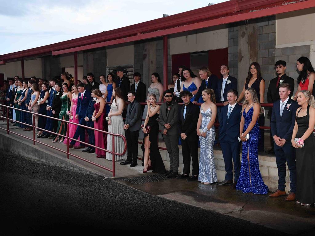 Burnett State High school formals. Picture: Patrick Woods.