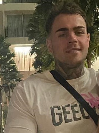 Mitchell Crump will be sentenced next month for associating with other Rebels bikies at Bradley Daniele's funeral. Photo: Facebook