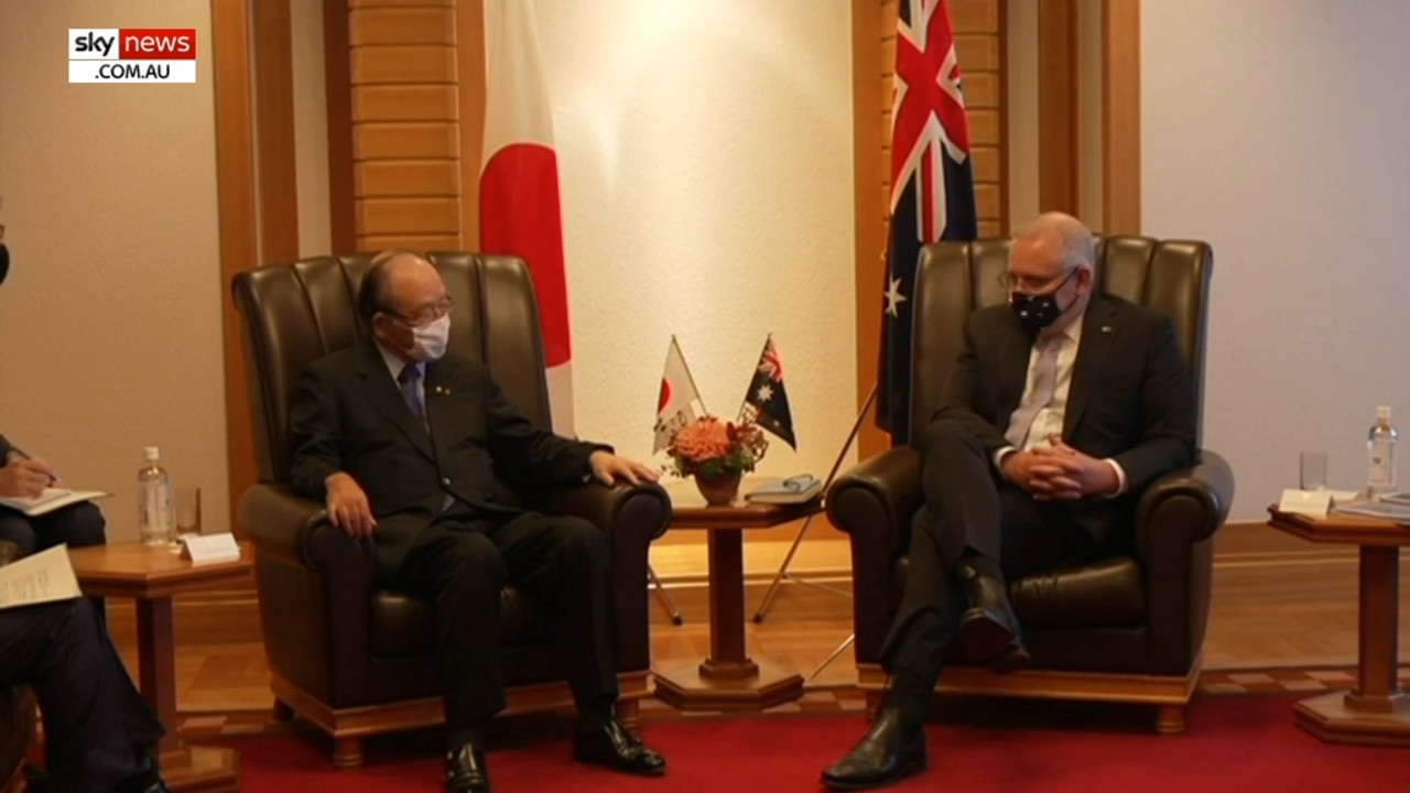 Scott Morrison visiting Japan at a 'really critical time for Australia'