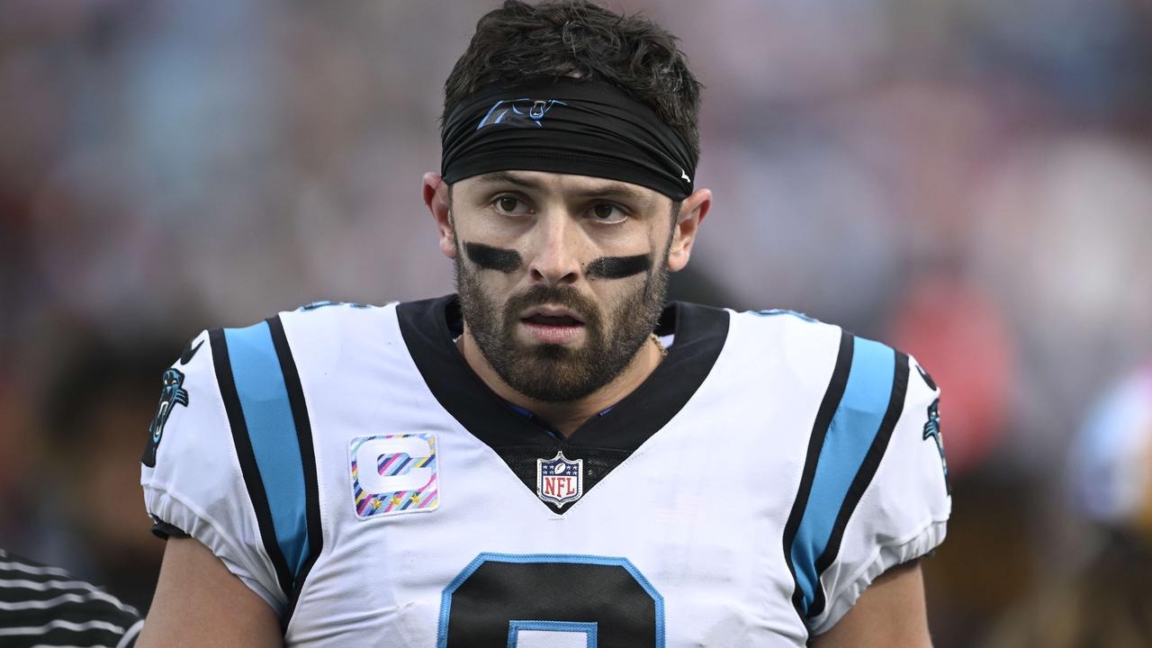 Why did the Panthers release Baker Mayfield? QB's request, Carolina's depth  chart prompted move