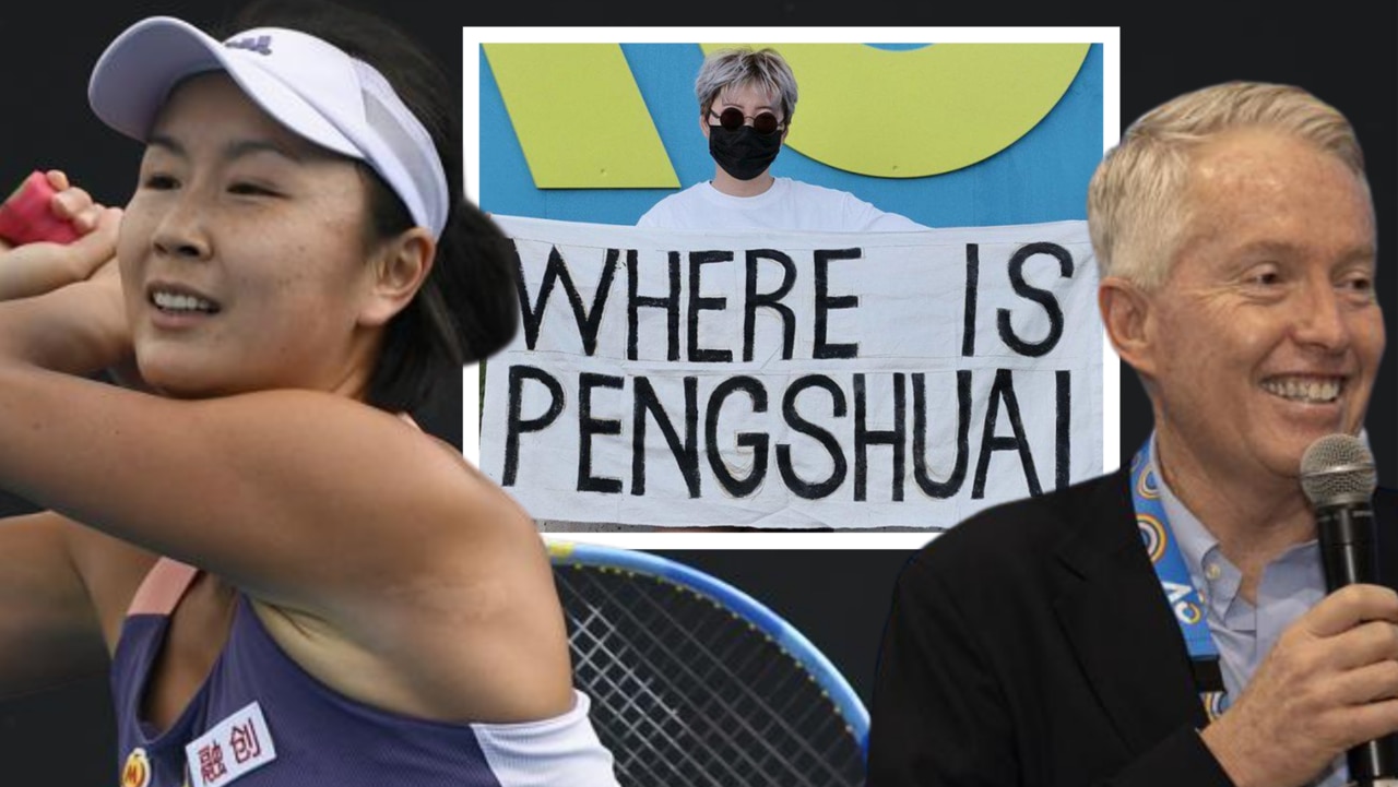 Tennis Australia and Craig Tiley have failed to read the room on the Peng Shuai protests.