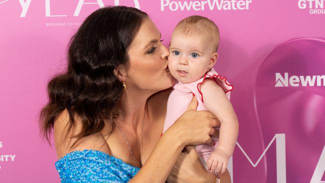 Molly Upstill with daughter at the 2025 NT News Woman of the Year Awards on May 9. Picture: Georgia Politis