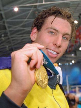 Grant Hackett is best known for winning the 1500m freestyle gold medal twice. Picture: Allsport