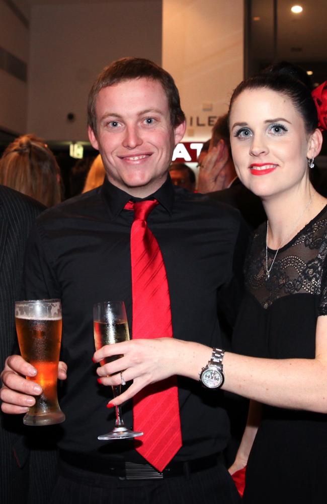 Bradley Morcombe and Anna Martin before they were married.