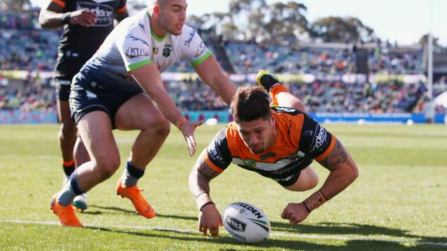 Malakai Watene-Zelezniak has returned from the Tigers. Photo by Mark Nolan/Getty Images.