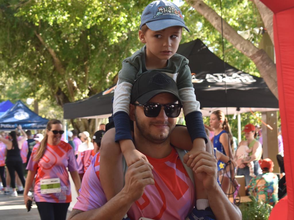 On course at the annual Rocky River Run in Rockhampton on May 18, 2025.