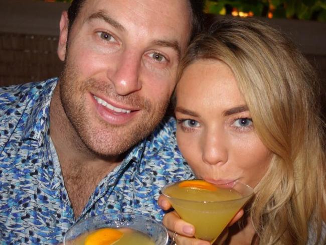 Sam Frost and Sasha Mielczarek are pictured enjoying their holiday together. Picture: Instagram