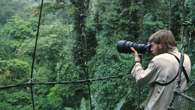 Dr Blair was an ecologist at ANU and worked in the bushland surrounding his home at Healesville. Picture: Facebook