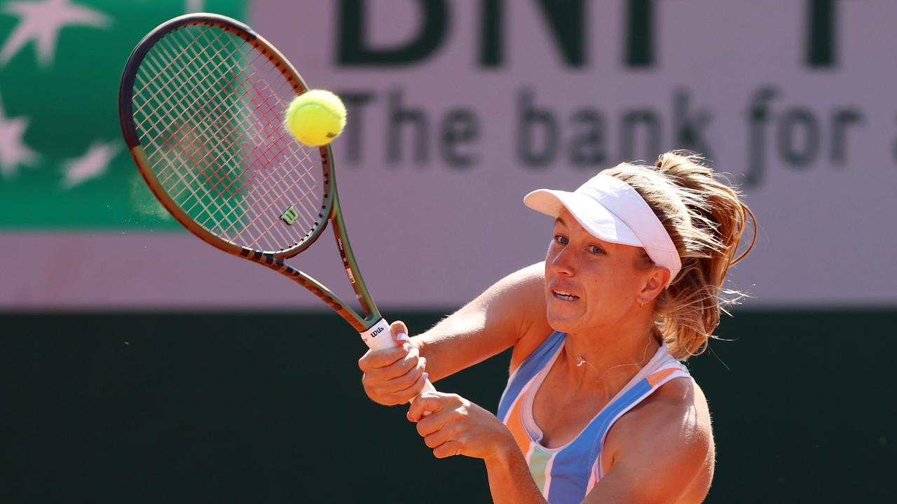 Ellen Perez equalled her best result at a grand slam. (Photo by Clive Brunskill/Getty Images)