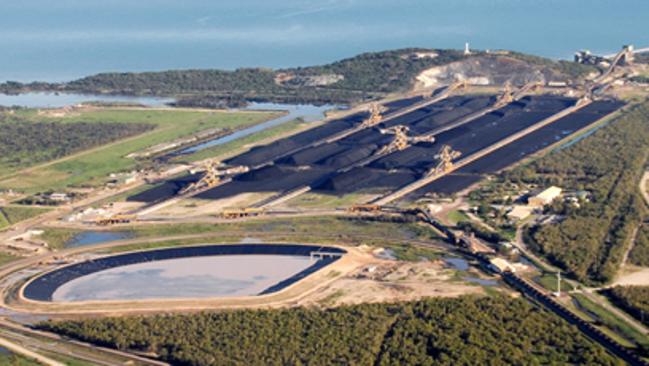 The Abbot Point coal port, which would service  Adani's proposed Carmichael coalmine project.