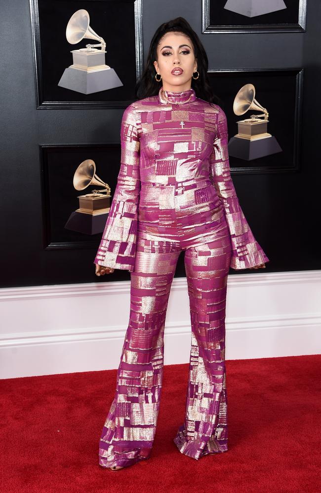 Recording artist Kali Uchis attends the 60th Annual GRAMMY Awards at Madison Square Garden on January 28, 2018 in New York City. Picture: Jamie McCarthy/Getty Images