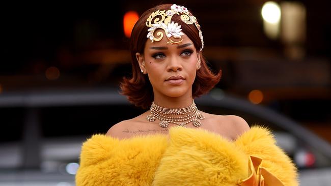 Rihanna recently topped the Spotify charts.